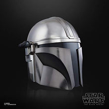 Load image into Gallery viewer, STAR WARS The Black Series The Mandalorian Premium Electronic Helmet Roleplay Collectible, Toys for Kids Ages 14 and Up