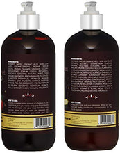 Load image into Gallery viewer, Apple Cider Vinegar & Biotin Shampoo & Conditioner (2 x 16oz) | Infused with Aloe Vera Juice, Argon Oil & Saw Palmetto Extract | Balances pH, Condition, Strengthen, Moisturize & Remove Build-up