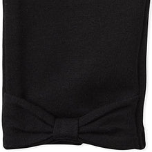 Load image into Gallery viewer, The Children's Place Baby Toddler Girl Long Sleeve Buffalo Plaid Ruffle Top and Knit Bow Leggings 2-Piece Set, Black, 2T