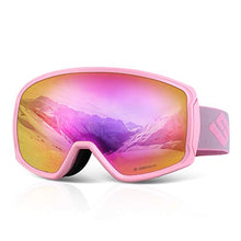 Load image into Gallery viewer, SH HORVATH Ski Snowboard OTG Goggles, HD Mirrored Anti-Fog Goggle for Men Women