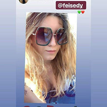Load image into Gallery viewer, FEISEDY Women Large Hexagon Inspired Sunglasses Fashion Irregular Design Style Geometric B2503