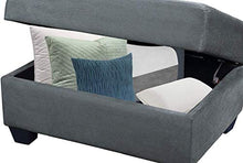 Load image into Gallery viewer, Merax Sectional Sofas 3-Seat Sofa Sectional Sofa Couches with Chaise Lounge and Ottoman for Living Room Furniture (Grey)