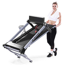 Load image into Gallery viewer, MaxKare Electric Treadmill Foldable Running Machine 8.5 MPH Max Speed & 15 Pre-Set Programs Easy Assembly with Adjustable Display Panel 3-Level Manual Incline Convenient Tablet Stand for Home Use