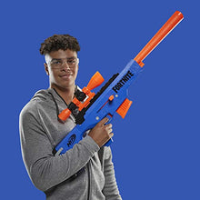 Load image into Gallery viewer, NERF Fortnite BASR-R Bolt Action Blaster -- Includes 3 Bush Targets, Removable Scope, Removable 6-Dart Clip, 6 Official Elite Darts