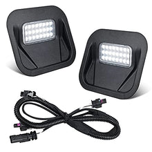 Load image into Gallery viewer, HERCOO Tailgate Step Light LED Truck Bed Multi-Pro Lamp Kit Compatible with GMC Sierra 1500 2500 HD 3500 HD 2020-2021 Chevrolet Silverado 1500 2500 HD 3500 HD 2020, Replacement for 84347814