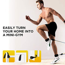 Load image into Gallery viewer, FITFORT Resistance Bands Set Exercise Bands - Workout Bands Stackable up to 150lb, Indoor/Outdoor Fitness Bands with Door Anchor & Handles for Strength, Slim, Yoga, Home Gym Equipment for Men/Women