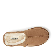 Load image into Gallery viewer, Greta Genuine Shearling Clog, Chestnut, 8