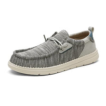 Load image into Gallery viewer, Bruno Marc Men's SBLS2210M Slip-on Loafers Stretch Casual Shoes Lightweight Comfortable Boat Shoes, Grey, Size 10