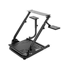 Load image into Gallery viewer, Hottoby Racing Wheel Stand Pro Racing Simulator Frame for Logitech G25 G27 G29 G920 G923 Double Gear Shifter Mount for Logitech Driving Force Shifter Handbrake fit for PC PS4 Xbox Pedals Not Included