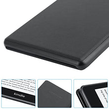 Load image into Gallery viewer, Kindle Paperwhite 2021 Case, OMOTON Kindle Cover Fits All-New Kindle (11th Generation - 2021 Release Only), Thin Light PU Leather Kindle Case with Auto Sleep/Wake Feature,Black