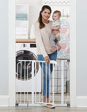 Load image into Gallery viewer, Regalo Easy Step 38.5-Inch Extra Wide Walk Thru Baby Gate, Includes 6-Inch Extension Kit, 4 Pack Pressure Mount Kit, 4 Pack Wall Cups and Mounting Kit