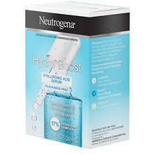 Load image into Gallery viewer, Neutrogena Hydro Boost Hyaluronic Acid Serum with 17% Hydration Complex, Lightweight Daily Hyaluronic Acid Facial Serum for Dry Skin, Oil-Free Fragrance-Free, 1 Fl Oz
