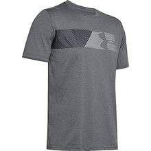 Load image into Gallery viewer, Under Armour Men's Fast Left Chest 2.0 Short-Sleeve T-Shirt , Pitch Gray Medium Heather (013)/Halo Gray , Small