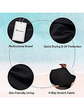 Load image into Gallery viewer, Bonneuitbebe Women's Bikini Bottoms Ultra High Waisted Swimsuit Bottoms Tummy Control Bathing Suit Shorts Swim Briefs