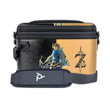 Load image into Gallery viewer, PDP Gaming Officially Licensed Switch Pull-N-Go Travel Case - Zelda Breath of the WIld - Semi-Hardshell Protection - Protective PU Leather - Holds 14 Games - Works with Switch OLED & Lite