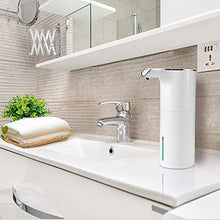 Load image into Gallery viewer, Automatic Touchless Soap Dispenser, Oyye 15.37oz/450ml Rechargeable Electric Foaming Soap Dispenser with Adjustable Switches Infrared Motion Sensor, Suitable for Bathroom/Kitchen/Office/Hotel