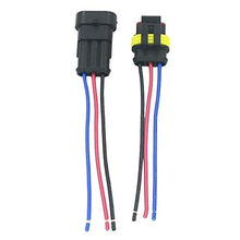 Load image into Gallery viewer, OSOF 30Pcs/Pack (2 + 3 + 4 Pin Way) 16AWG Car Male & Female Waterproof Electrical Connectors Plug Socket Kit With 10cm Wire 1.5mm Series Terminal Connector