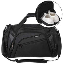 Load image into Gallery viewer, Gym Bag for Men,SIYUAN Sports Travel Duffel Womens Durable Athletic Workout Fitness Bag 32L 15 Inches Black,Small for Thanksgiving Day