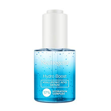 Load image into Gallery viewer, Neutrogena Hydro Boost Hyaluronic Acid Serum with 17% Hydration Complex, Lightweight Daily Hyaluronic Acid Facial Serum for Dry Skin, Oil-Free Fragrance-Free, 1 Fl Oz