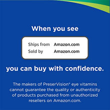 Load image into Gallery viewer, PreserVision AREDS 2 Eye Vitamin & Mineral Supplement, Contains Lutein, Vitamin C, Zeaxanthin, Zinc & Vitamin E, 120 Softgels (Packaging May Vary)
