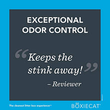 Load image into Gallery viewer, Boxiecat Premium Clumping Cat Litter - Scent Free - Clay Formula - Ultra Clean Litter Box, Longer Lasting Odor Control, Hard Clumping Litter, 99.9% Dust Free