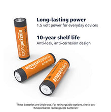 Load image into Gallery viewer, AmazonBasics 48 Pack AA High-Performance Alkaline Batteries, 10-Year Shelf Life, Easy to Open Value Pack