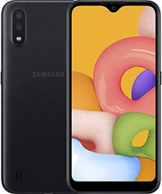 Load image into Gallery viewer, Samsung Galaxy A01 (A015M) 16GB, Dual SIM, GSM Unlocked, 5.7” Display Smartphone - International Version - Black