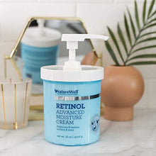 Load image into Gallery viewer, NatureWell Collagen + Retinol Bundle, Collagen Intense Moisturizer (10 Oz) + Retinol Advanced Moisturizer (16 Oz), Non-Greasy, Ultimate Hydration, For Face & Body
