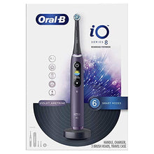 Load image into Gallery viewer, Oral-B iO Series 8 Electric Toothbrush with 2 Replacement Brush Heads, Violet Ametrine