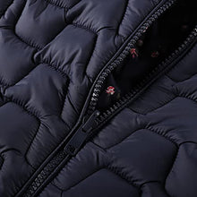 Load image into Gallery viewer, QLZ Girls Long Down Coat,Puffer Jacket,3-14 Years,Double-sided Wear,Camouflage