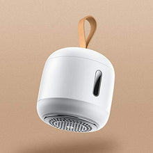 Load image into Gallery viewer, Battery Operated Mini Fabric Shaver and Lint Remover, Rechargeable Portable Sweater Defuzzer, 2 Speeds, 2 Replaceable Stainless Steel Blades, Electric Remove Clothes Fuzz, Dual Protection,1100 mAh