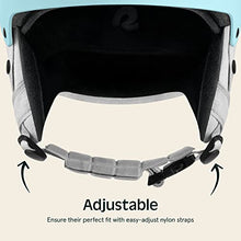 Load image into Gallery viewer, Retrospec Comstock Youth Ski & Snowboard Helmet for Kids - Durable ABS Shell, Protective EPS Foam & Cooling Vents - Adjustable Fit for Boys & Girls - Matte Blue Ridge, 52-55cm Small
