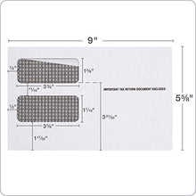 Load image into Gallery viewer, TOPS 1099 Envelopes, For 1099 NEC, 1099 MISC, 1099 R, 1099 INT & 1099 DIV, Self Seal Double Window Security Envelopes, 5-5/8" x 9", 24/Pack (TX2222ES)