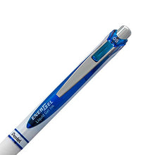 Load image into Gallery viewer, Pentel EnerGel Pearl Deluxe RTX Liquid Gel Pen, (0.5mm), Fine Line, Needle Tip, Blue Ink, Box of 12 (BLN75PW-C)
