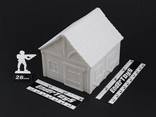 Load image into Gallery viewer, Cottage Bundle, Terrain Scenery for Tabletop 28mm Miniatures Wargame, 3D Printed and Paintable, EnderToys