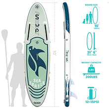 Load image into Gallery viewer, FunWater SUP Inflatable Stand Up Paddle Board Ultra-Light Inflatable Paddleboard with ISUP Accessories,Fins,Adjustable Paddle, Pump,Backpack, Leash, Waterproof Phone Bag,Kayak Seat