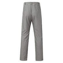 Load image into Gallery viewer, Pants for Men Sweatpants,Men's Casual Plaid Print Party Suit Pants Stretch Feet Pants with Pockets,Skinny Stretchy Pants Slim Fit Slacks Tapered Trousers