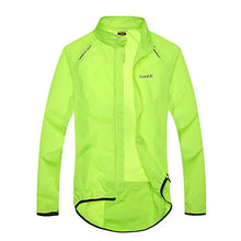 Load image into Gallery viewer, Santic Men's Cycling Skin Coat Jersey Bicycle Windproof Jacket Green