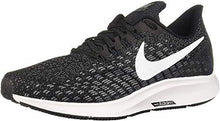 Load image into Gallery viewer, Nike Women’s Air Zoom Pegasus 35 Running Shoes (7, Black/Gunsmoke/Oil Grey/White)
