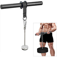 Load image into Gallery viewer, Wrist and Forearm Blaster, Muscle Strength Wrist Roller & Forearm Roller for Training with Soft Foam Grip Handles, Weight-Bearing Rope Training Fitness Equipment Anti-Slip for Gym and Home