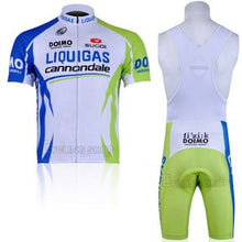 Load image into Gallery viewer, 2012 Style Liquigas-Cannondale cycling jersey Set short-sleeved jersey /Perspiration breathable (White, XXXL)