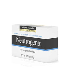 Load image into Gallery viewer, NEUTROGENA Original Formula Facial Bar, Fragrance Free 3.5 oz.