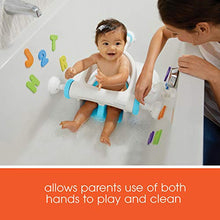 Load image into Gallery viewer, Summer My Bath Seat Soft Support (Aqua ) – Contoured Bath Seat for Children Transitioning to the Adult Bathtub – Features Drain Holes, Sure & Secure Suction Cups, and Spacious Open-Side Design