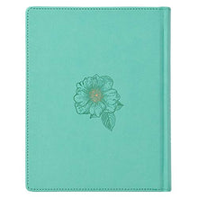Load image into Gallery viewer, KJV Holy Bible, My Promise Bible, Faux Leather Hardcover w/Bible Tabs, Coloring Stickers, Ribbon Markers, King James Version, Teal