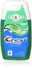Load image into Gallery viewer, Crest Complete Whitening Plus Scope Tartar Control Toothpaste, Minty Fresh Liquid Gel, 4.6 Oz (130g) - 3