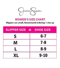 Load image into Gallery viewer, Jessica Simpson Women's Comfy Faux Fur House Slipper Scuff Memory Foam Slip on Anti-Skid Sole, Black, Small