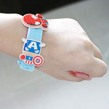 Load image into Gallery viewer, CY2SIDE 20PCS Superhero Glowing Shoe Charm for Kids, Glow in the Dark Cartoon Decoration Charm for Shoes, Hero Clog Decor for Boys Slip on, Bracelet Wristband Charms for Toddlers, Treasure Toys Mini