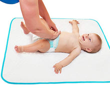 Load image into Gallery viewer, Portable Changing Pad for Home & Travel – Waterproof Reusable Extra Large Size 31.5"x25.5'' Baby Changing Mat with Reinforced Double Seams - Change Diaper On The Go - Unisex Boys&Girls