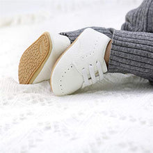 Load image into Gallery viewer, Meckior Infant Baby Boys Girls Classic PU Leather Wedding Loafers Brogue Toddler Oxford Dress Shoes First Steps Walking Flat Lazy Crib Shoe