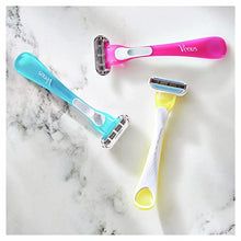 Load image into Gallery viewer, Gillette Venus Tropical Disposable Razors for Women, 3 Count, Designed for a Smooth Shave, Tropical Fragrance Scented Handles
